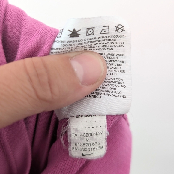 Nike Dri-fit Miler Running Training Pink Tank Top In Size M - Picture 7 of 8